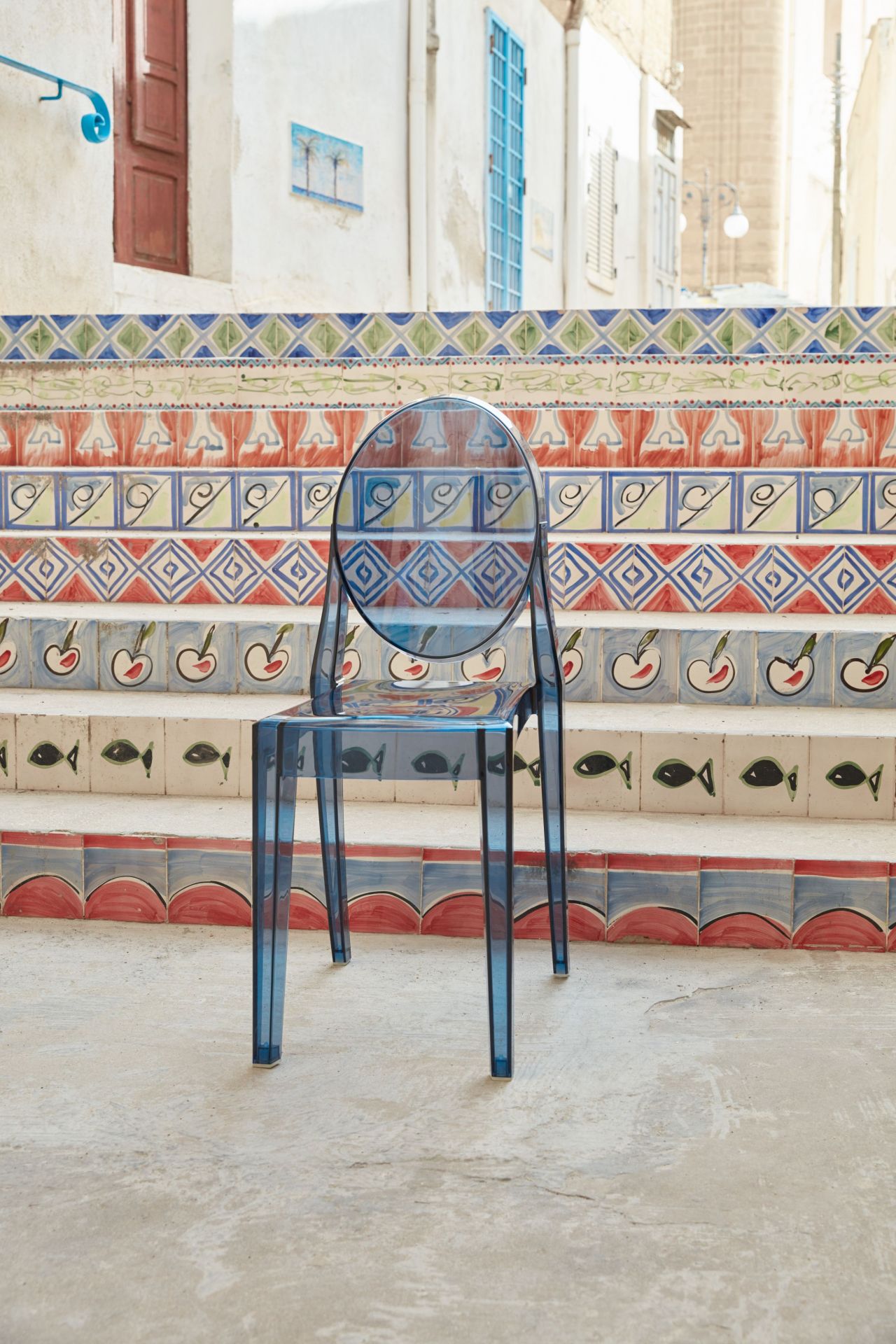 Kartell victoria ghost 椅子 2脚セット オレンジ Victoria Ghost Dining Chair (Set of 2) Quickship by Kartell